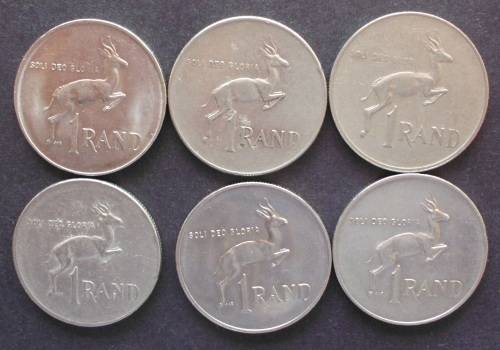 Coin RSA R1 x 6 mixed c