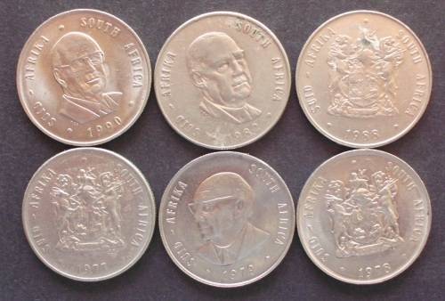 Coin RSA R1 x 6 mixed c