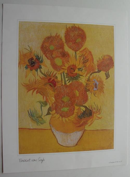 Print Van Gogh on Heavyweight Art paper unused