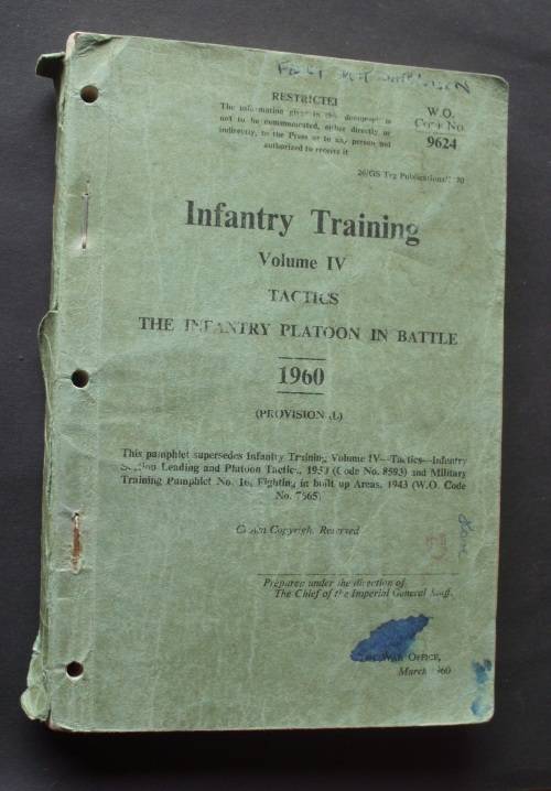 Book - Infantry Training - UK 1960 Vol 4