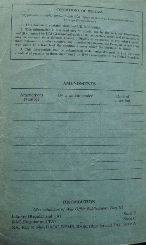 Book - Infantry Training - UK 1960 Vol 4