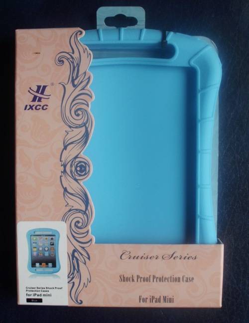 Ipad Mini Shockproof Pouch Silicone Blue IXCC