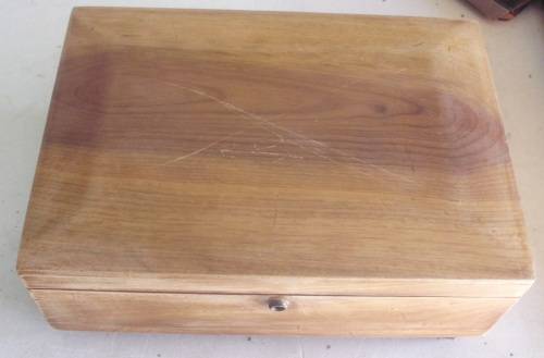 Vintage Jewellery Box - Solid Wood