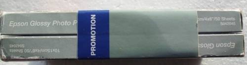 Photo Glossy paper 4x6" 100 units sealed Epson