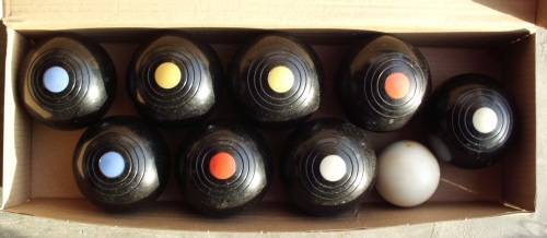 Carpet Bowls full set vintage