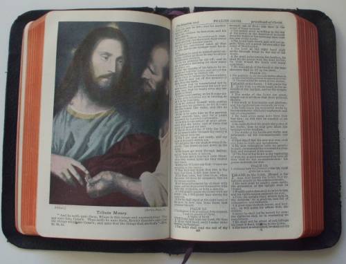 Bible - The Holy Bible - Pocket 1904 - Rare