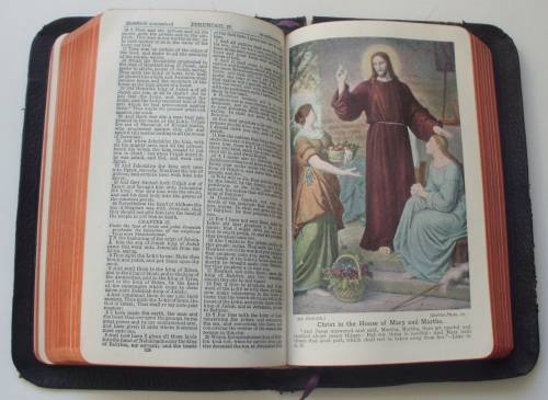 Bible - The Holy Bible - Pocket 1904 - Rare