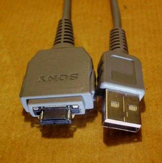 sony camera cables to usb male!