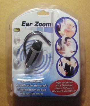 Hearing aids [sound amplifiers] with volume control!