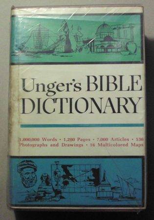 Book- ungers bible dictionary.