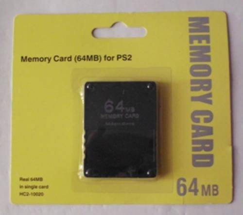 Ps2 memory cards 64mb.
