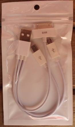 Cable usb to samsung, micro usb and mini usb.