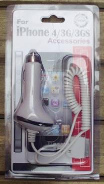 Car charger for Iphone 3-4