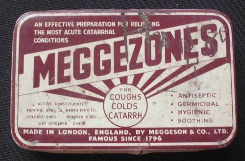 Tins x 2 - Antique - 3 Castles/Meggezones