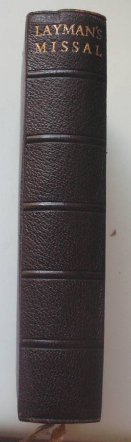 Bible - Laymans Missal -  1962