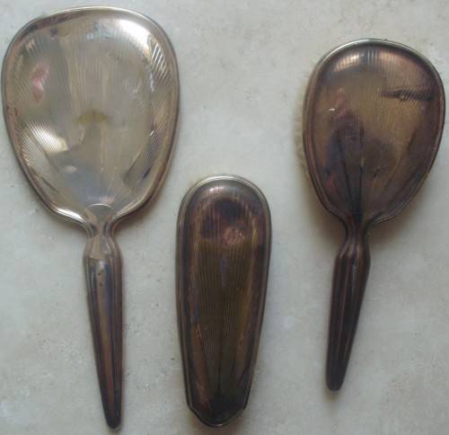 Hair Set - Vintage - Silverplated
