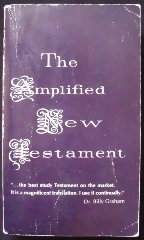 Bible - The Amplified New Testament - Zondervan - 1973 - A