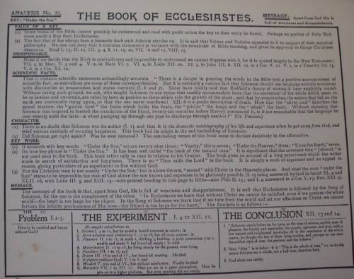 Bible - The Outlined Bible - Robert Lee - Great Britain - Undated