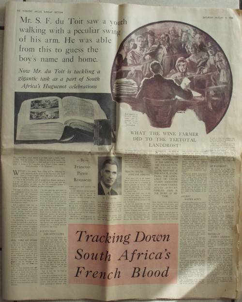 Newspaper - The Weekend Argus - 1939 - WW2