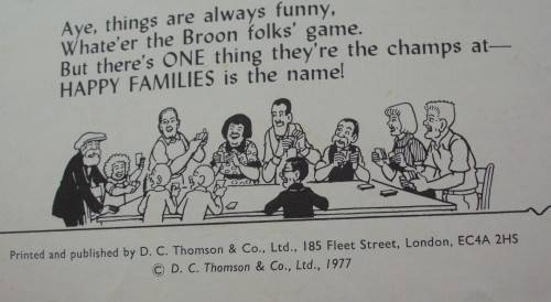 Comic Book - The Broons - 1977
