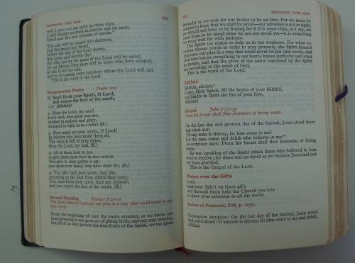 Bible - The Weekday Missal - 1975 - 1600 pages