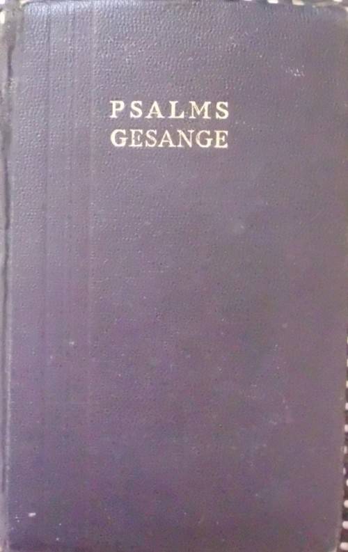 Bible - Die Berymde Psalms /Evangeliese Gesange - 1957 unusual