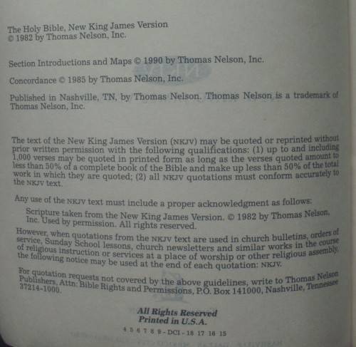 Bible - The Holy Bible - NJKV - 1990