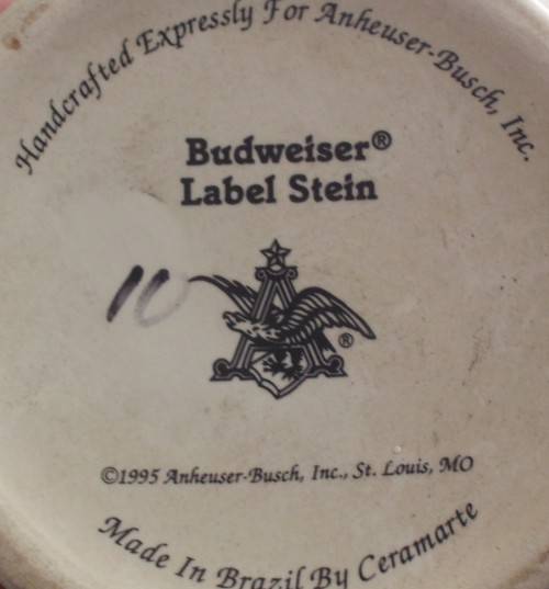 Beermug - Budweiser - Excellent