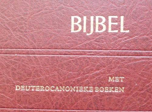 Bible - Bijbel - Met Kanonieke Boeke - 1989 - Perfect