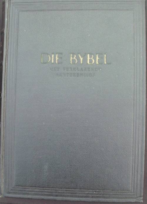 Bible - Die Bybel - Deel 1/2/3 - 1958/9 - Perfek - [Met Verklarende Aantekeninge]