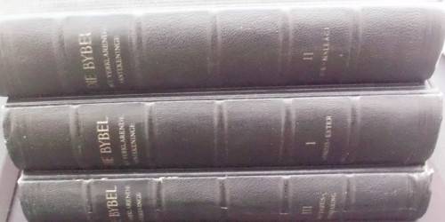 Bible - Die Bybel - Deel 1/2/3 - 1958/9 - Perfek - [Met Verklarende Aantekeninge]