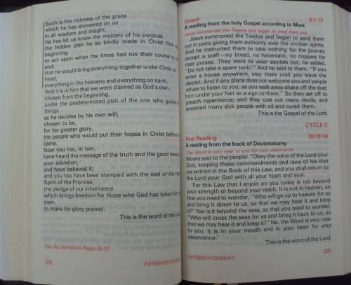 Bible - Roman Missal - 1989