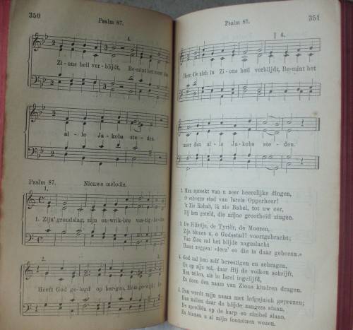 Bible/Book - Psalmen En Gezangen - 1895 - Pocket