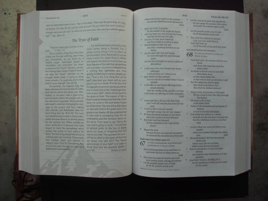 Bible/Book - Devotional Bible - Oswald Chambers - 2007