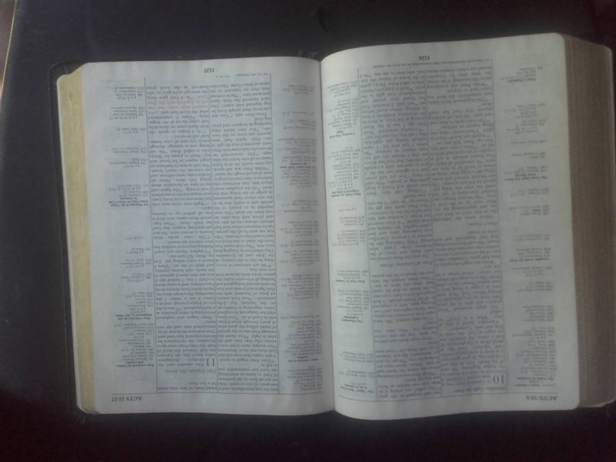 Bible - The Thompson Chain-Reference Bible - NIV - Zondervan - 1983