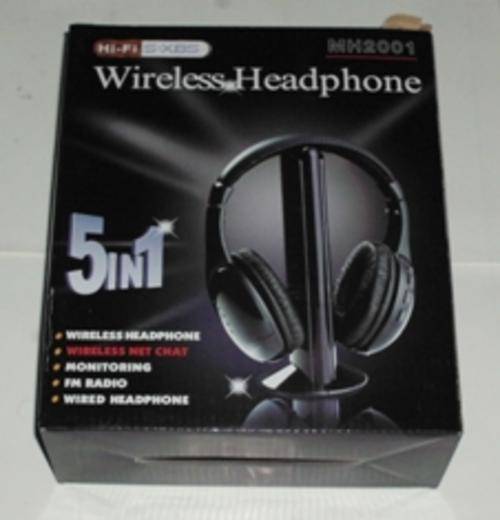 wireless headphone 5 in 1!
