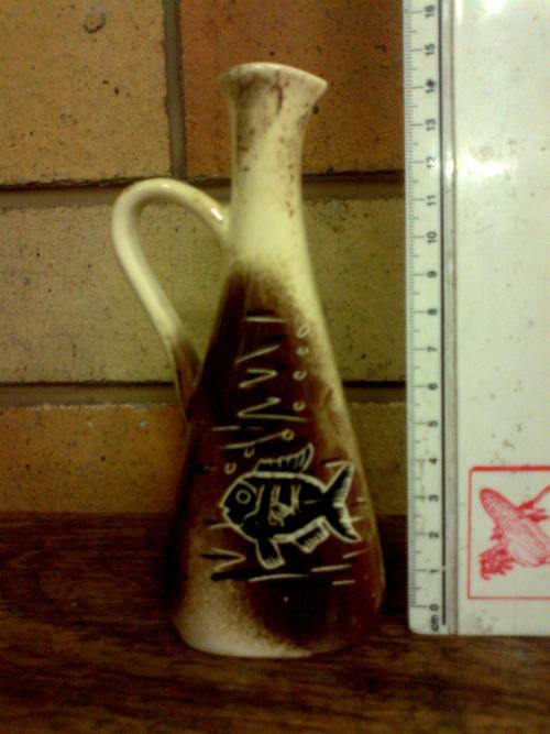 LOVELY HAND PAINTED VASE DURBAN