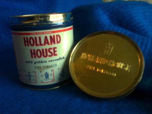 !!!VERY OLD HOLLAND HOUSE PIPE TOBACCO TIN!!!