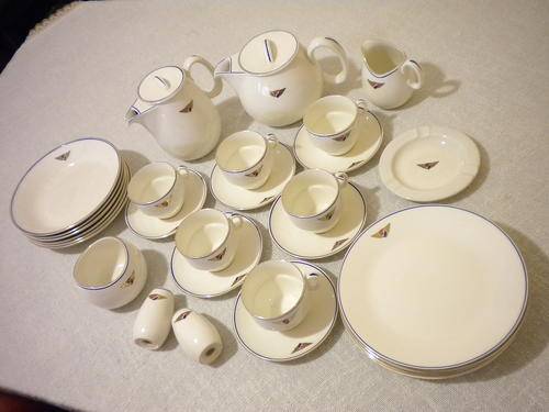 !! 1971 Original JURGENS Caravan Dinner Set!!
