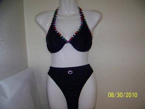 BLACK BIKINI NEW - NO TAGS SIZE 36