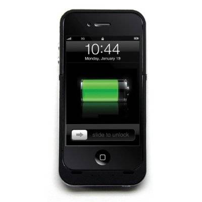 BLACK Milkbox External Battery 2000mAh Charger Case for iPhone 4 4S - AVAILABLE NOW!