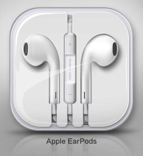 Apple EarPods with Remote and Mic (ORIGINAL) New Design for iPhone 5