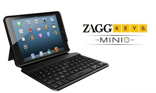 ZAGG Keys iPad mini Bluetooth keyboard case & cover
