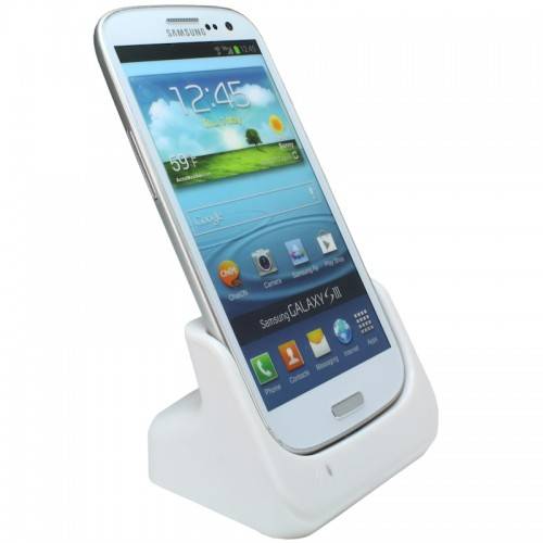 Samsung Galaxy SIII Dual Desktop Charger Cradle Dock