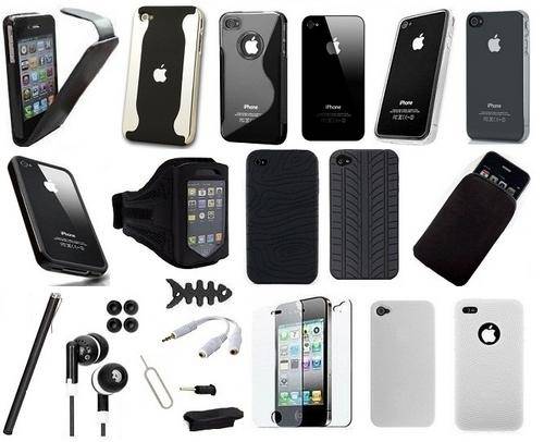 22pcs Accessories Bundle for iPhone 4G