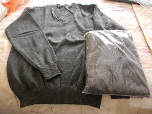 Stunning men's longsleeve jersey in grey color size 2XL