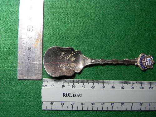 WOW  Souvenir spoon from Harrogate  . Silver plated) in good condition