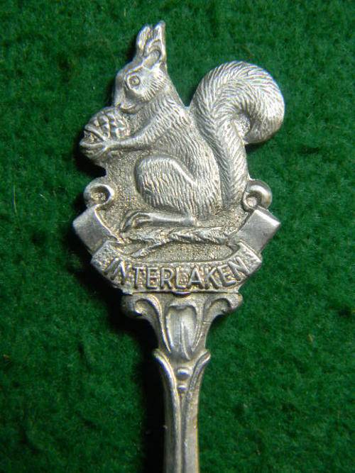 WOW   Souvenir spoon off Interlaken as per picture(versilbert)