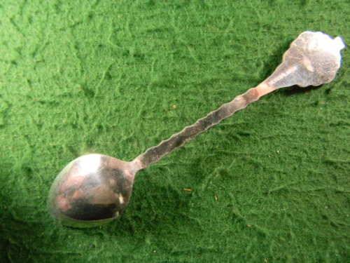 Truro Cathedral silver plated spoon in good condition