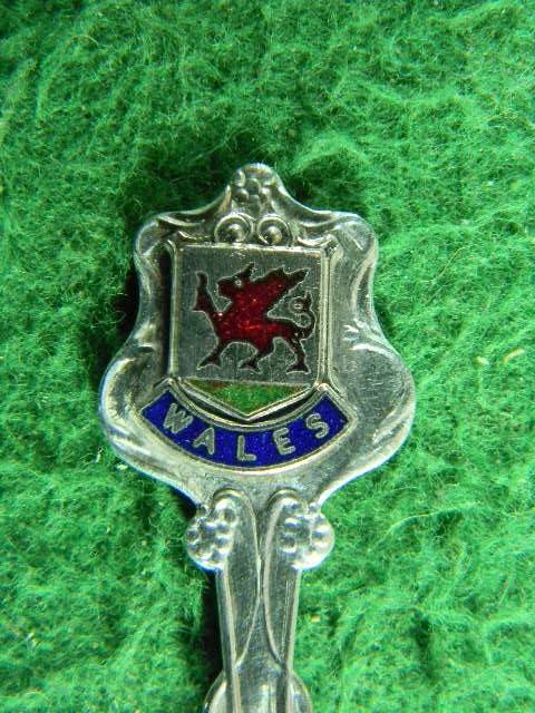 Wales silver plated spoon in good condition
